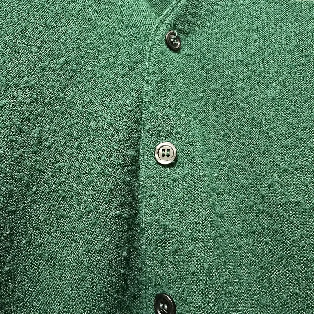 VTG Men's Pickering Pebble‎ Beach Green Golf Club Cardigan Sweater 70s Sz XL USA